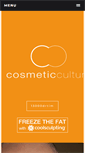 Mobile Screenshot of cosmeticculture.com.au